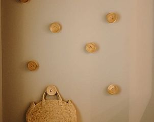 Unique wall decoration in Cottage in Gasselte, vacation home in the heart of Drenthe.