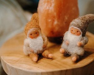 Cute decorative dolls in Cottage in Gasselte, vacation accommodation in Drenthe.