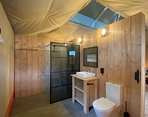 Verblijf 171923 - Tenthuis Midden Drenthe - Luxe Safaritent + sanitair