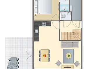 Guest house 172507 - Bungalow Midden Drenthe - 6-persoons vakantiewoning | 6C