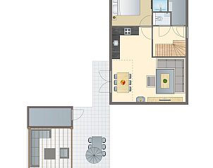 Unterkunft 172546 - Bungalow Midden Drenthe - 6-persoons woning | 6ELV