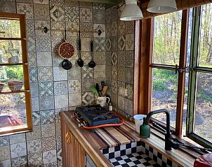 Authentieke keuken in Huisje in Mantinge, vakantiehuis in Midden Drenthe, Drenthe.