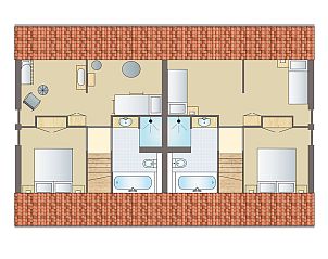 Unterkunft 1732100 - Bungalow Midden Drenthe - Hof van Saksen | 8-persoons 'kinder'boerderij | 8CK