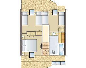 Unterkunft 1732103 - Bungalow Midden Drenthe - Hof van Saksen | 6-persoons boerderij | 6L1