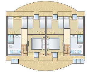 Unterkunft 1732111 - Bungalow Midden Drenthe - Hof van Saksen | 12-persoons boerderij | 12L