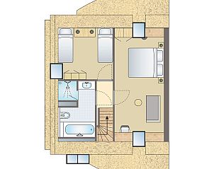 Stijlvolle keuken in Hof van Saksen 4-persoons boerderij 4CE, Nooitgedacht, Drenthe met moderne apparatuur.