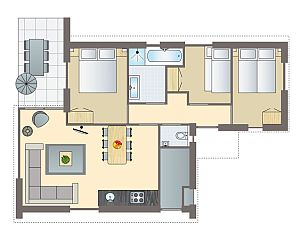 Guest house 173228 - Bungalow Midden Drenthe - Hof van Saksen | 6-persoons bungalow | 6B1