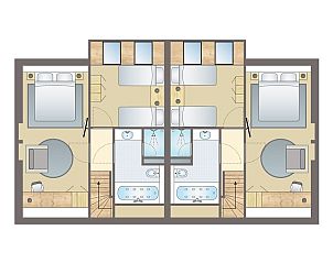 Guest house 173255 - Bungalow Midden Drenthe - Hof van Saksen | 10-persoons boerderij | 10L