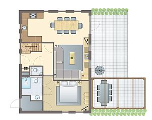 Unterkunft 173274 - Bungalow Midden Drenthe - Hof van Saksen | 8-persoons boerderij | 8L