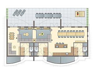 Verblijf 173279 - Bungalow Midden Drenthe - Hof van Saksen | 18-persoons boerderij | 18FF