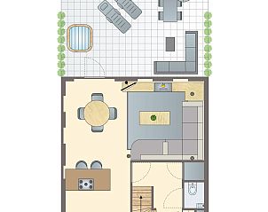 Unterkunft 173292 - Bungalow Midden Drenthe - Hof van Saksen | 2-persoons Wellnessboerderij | 2LW