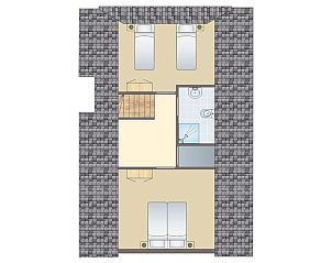Guest house 173405 - Bungalow Midden Drenthe - Orveltermarke | 8-persoons bungalow | 8C