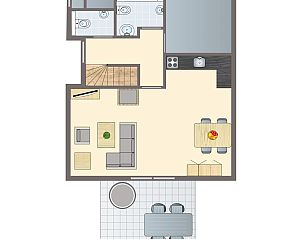 Guest house 173412 - Bungalow Midden Drenthe - Orveltermarke | 4-persoons kinderbungalow | 4BK