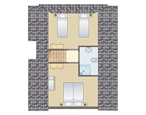 Guest house 173414 - Bungalow Midden Drenthe - Orveltermarke | 6-persoons kinderbungalow | 6BK
