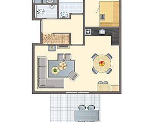 Unterkunft 173431 - Bungalow Midden Drenthe - Orveltermarke | 4-persoons kinderbungalow | 4LK