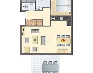 Guest house 173441 - Bungalow Midden Drenthe - Orveltermarke | 6-persoons bungalow | 6B1