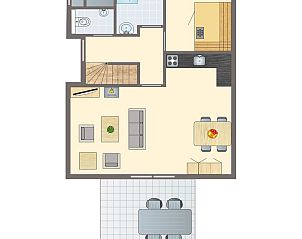 Guest house 173447 - Bungalow Midden Drenthe - Orveltermarke | 4-persoons bungalow | 4BE