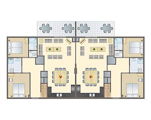 Unterkunft 173449 - Bungalow Midden Drenthe - Orveltermarke | 24-persoons bungalow - Extra toegankelijk | 