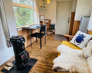 Moderne badkamerfaciliteiten in Vakantiehuisje in Wezup, Midden Drenthe.