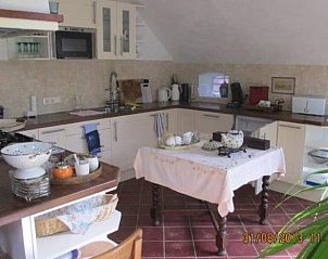Volledig uitgeruste keuken in Vakantiehuisje in Een, Noord Drenthe, met moderne apparatuur.