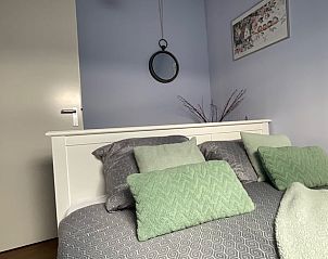 Comfortabele slaapkamer in Huisje in Midlaren vakantiewoning in Noord Drenthe, Drenthe.