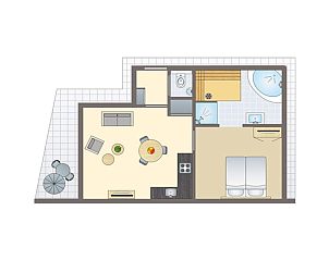 Verblijf 181013 - Vakantiewoning Noord Drenthe - Waterpark «De Bloemert 7»