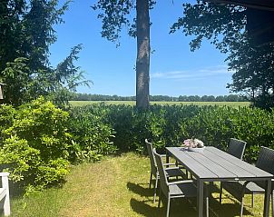 Comfortabele zithoek in DG1879, Borger, Noord Drenthe met televisie en planten.