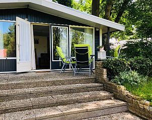 Terras van Huisje in Schipborg, vakantieaccommodatie in Noord Drenthe, Drenthe.