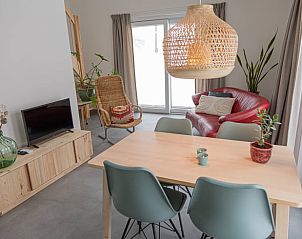 Gezellige binnenruimte van Vakantiehuis in Tynaarlo, modern en comfortabel.