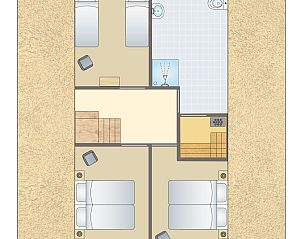 Guest house 1829105 - Bungalow Noord Drenthe - Het Land van Bartje | 8-persoons boerderij | 8L