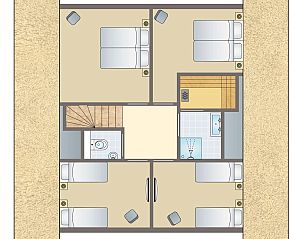 Gezellige woonkamer in Het Land van Bartje 10-persoons vakantiehuis, Ees, Noord Drenthe.