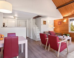 Achterzijde van Het Land van Bartje 4-persoons bungalow 4B1, Ees, omgeven door weelderige natuur van Noord Drenthe.