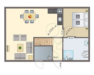 Verblijf 182937 • Bungalow Noord Drenthe • Het Land van Bartje | 6-persoons hoevewoning - Extra toegank 