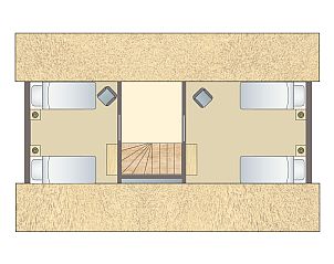 Unterkunft 182964 - Bungalow Noord Drenthe - Het Land van Bartje | 6-persoons hoevewoning | 6D6