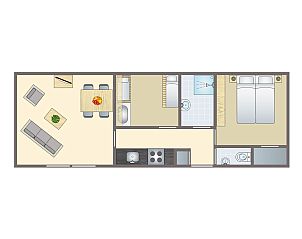 Unterkunft 182971 - Ferienhaus Noord Drenthe - Het Land van Bartje | 4-persoons peuterstacaravan | 4BCK