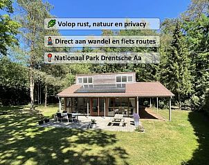 Vakantiehuis in Zeegse, Noord Drenthe met ruime tuin en terras, ideaal voor natuurliefhebbers.