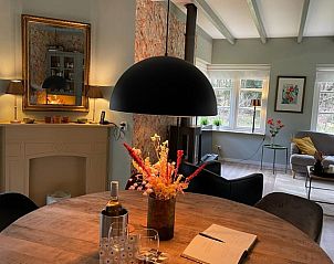 Interieur van Huisje in Zeegse, vakantiehuis in Drenthe, met warme en uitnodigende sfeer.