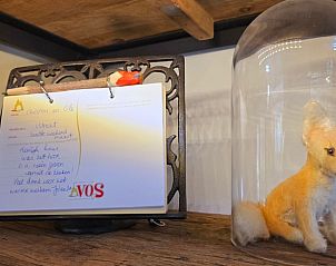 Decoratieve details in Vakantiehuisje in Steenbergen, Noord Drenthe, Drenthe.