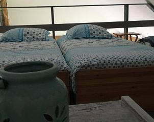 Comfortabele slaapkamer in Vakantiehuis in Veenhuizen, Noord Drenthe. Perfect voor een goede nachtrust.