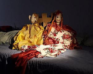 Creatieve poppen in Vakantiehuis in Altena, speels en artistiek in Noord Drenthe, Drenthe.