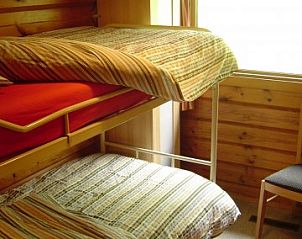 Stapelbedkamer in Finse bungalow, Meppen, Drenthe, ideaal voor kinderen.