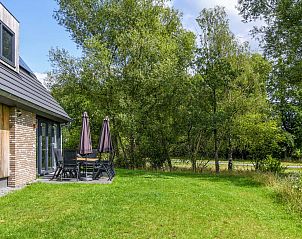 Terras van Vrijstaande woning in AALDEN omringd door natuur in Zuidoost Drenthe.