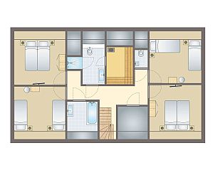 Verblijf 190306 - Bungalow Zuidoost Drenthe - Aelderholt | 12-persoons woning | 12EL1