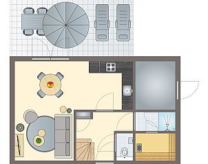 Unterkunft 190307 - Bungalow Zuidoost Drenthe - Aelderholt | 4-persoons woning | 4EL