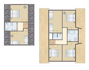 Verblijf 190308 - Bungalow Zuidoost Drenthe - Aelderholt | 16-persoons bungalow | 16EL