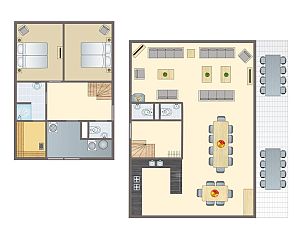 Unterkunft 190318 - Bungalow Zuidoost Drenthe - Aelderholt | 16-persoons bungalow | 16EL