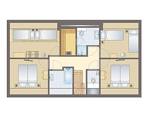 Unterkunft 190325 - Bungalow Zuidoost Drenthe - Aelderholt | 10-persoons kinderbungalow | 10ELK