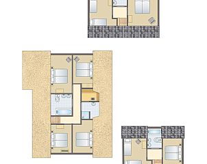 Unterkunft 190335 - Bungalow Zuidoost Drenthe - Aelderholt | 24-persoons bungalow | 24EL
