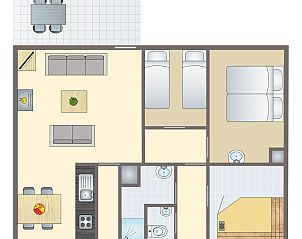 Verblijf 190336 - Bungalow Zuidoost Drenthe - Aelderholt | 4-persoons bungalow | 4CE