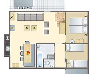 Unterkunft 190338 - Bungalow Zuidoost Drenthe - Aelderholt | 8-persoons bungalow | 8C